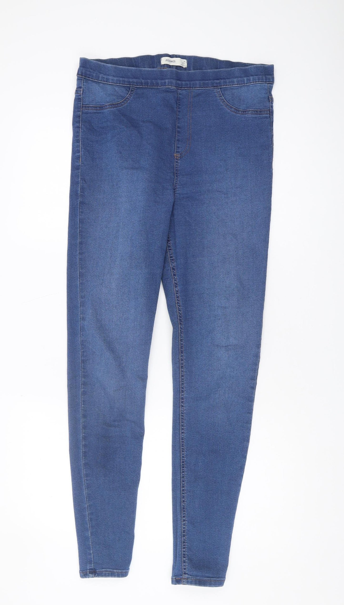 Marks and Spencer Women's Blue Jeggings Size 14