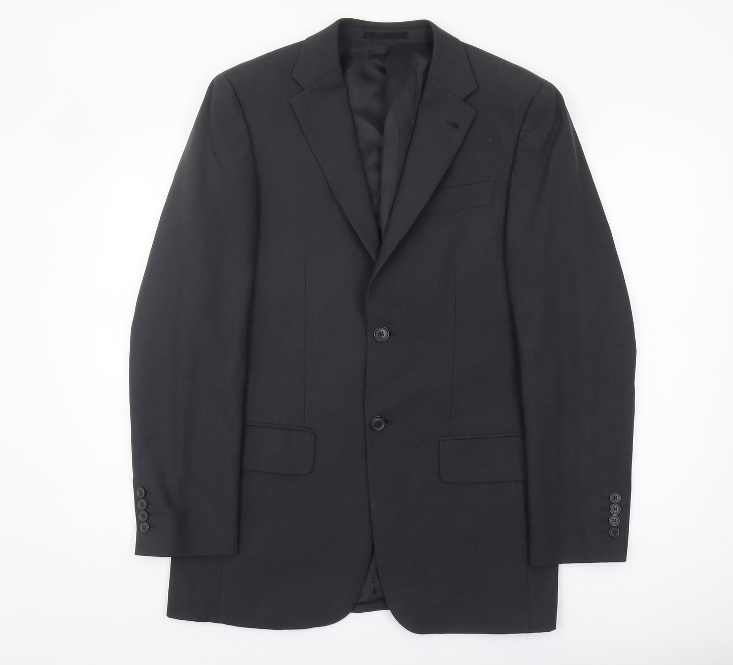 Next Men's Black Blazer Size 36R Regular Fit
