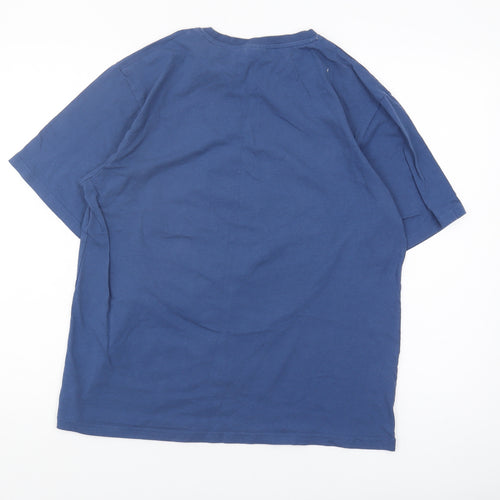 Peppa Pig Men's Blue M Funny Graphic T-Shirt