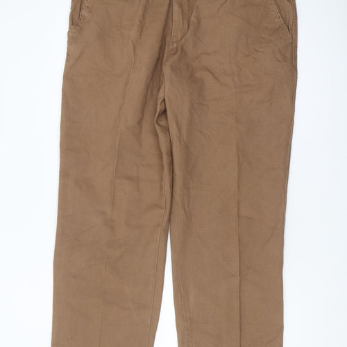 Samuel Windsor Men's Brown Chino Trousers 40R