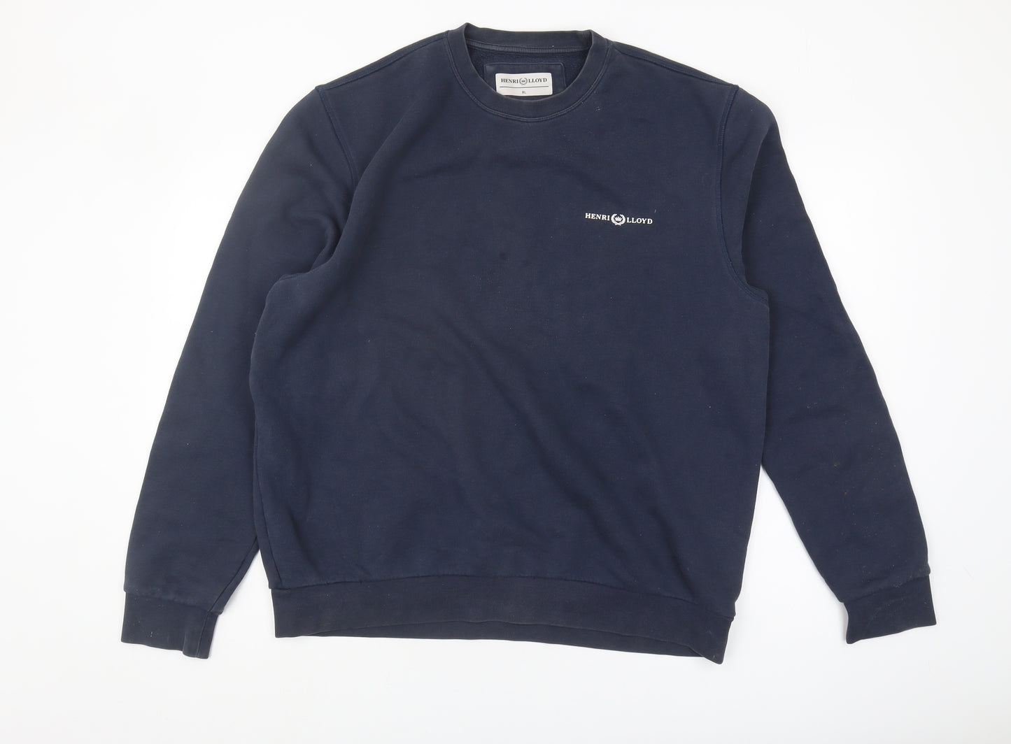 Henri Lloyd Men's Blue XL Pullover Sweatshirt