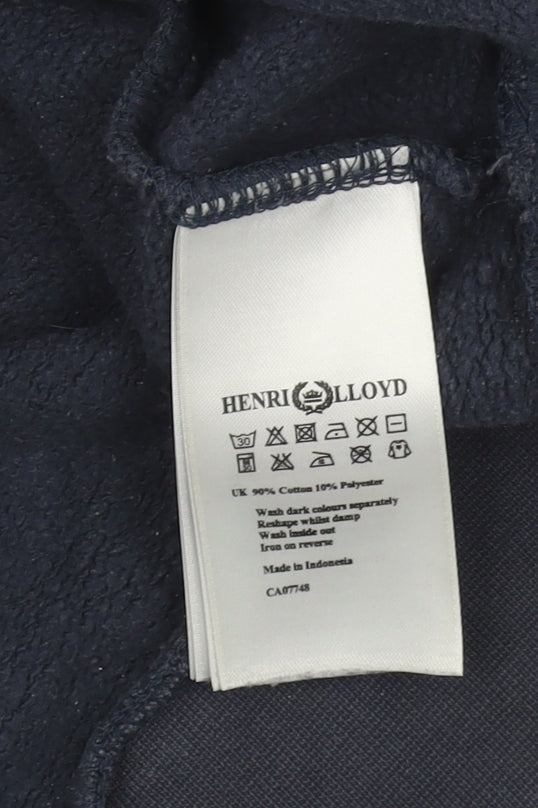 Henri Lloyd Men's Blue XL Pullover Sweatshirt
