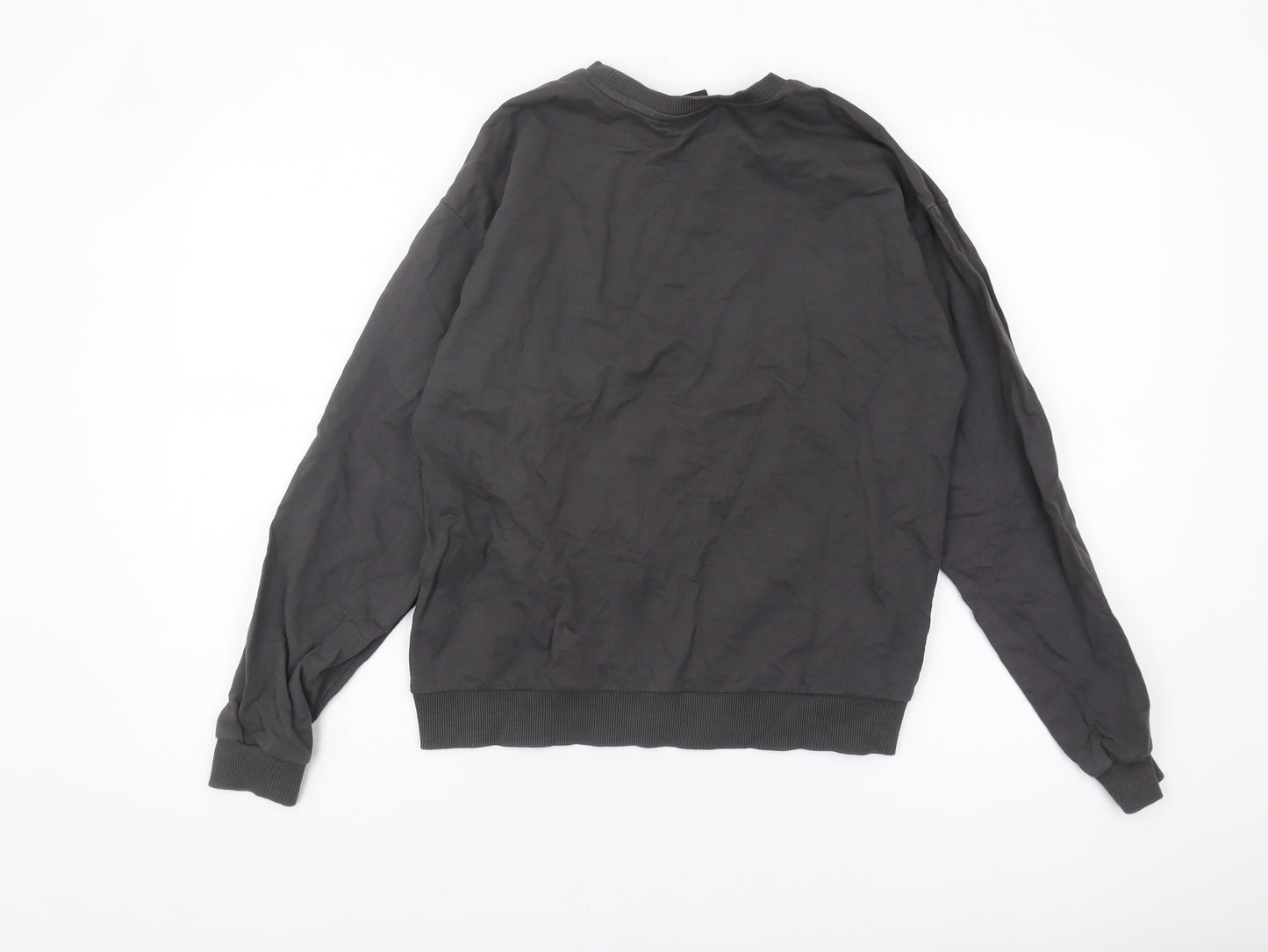 AC/DC Women's Black Pullover Sweatshirt, UK 8