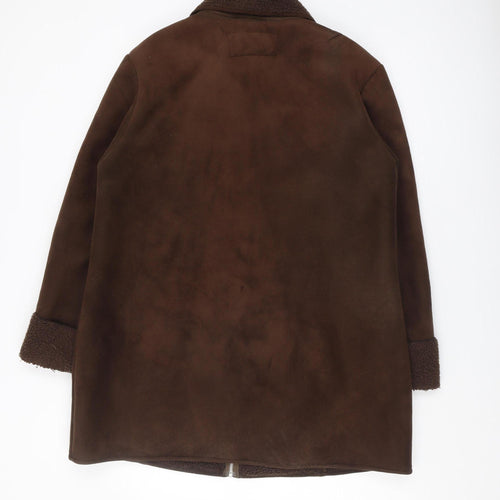 Berkertex Women's Brown Mid-Length Coat, Size 16