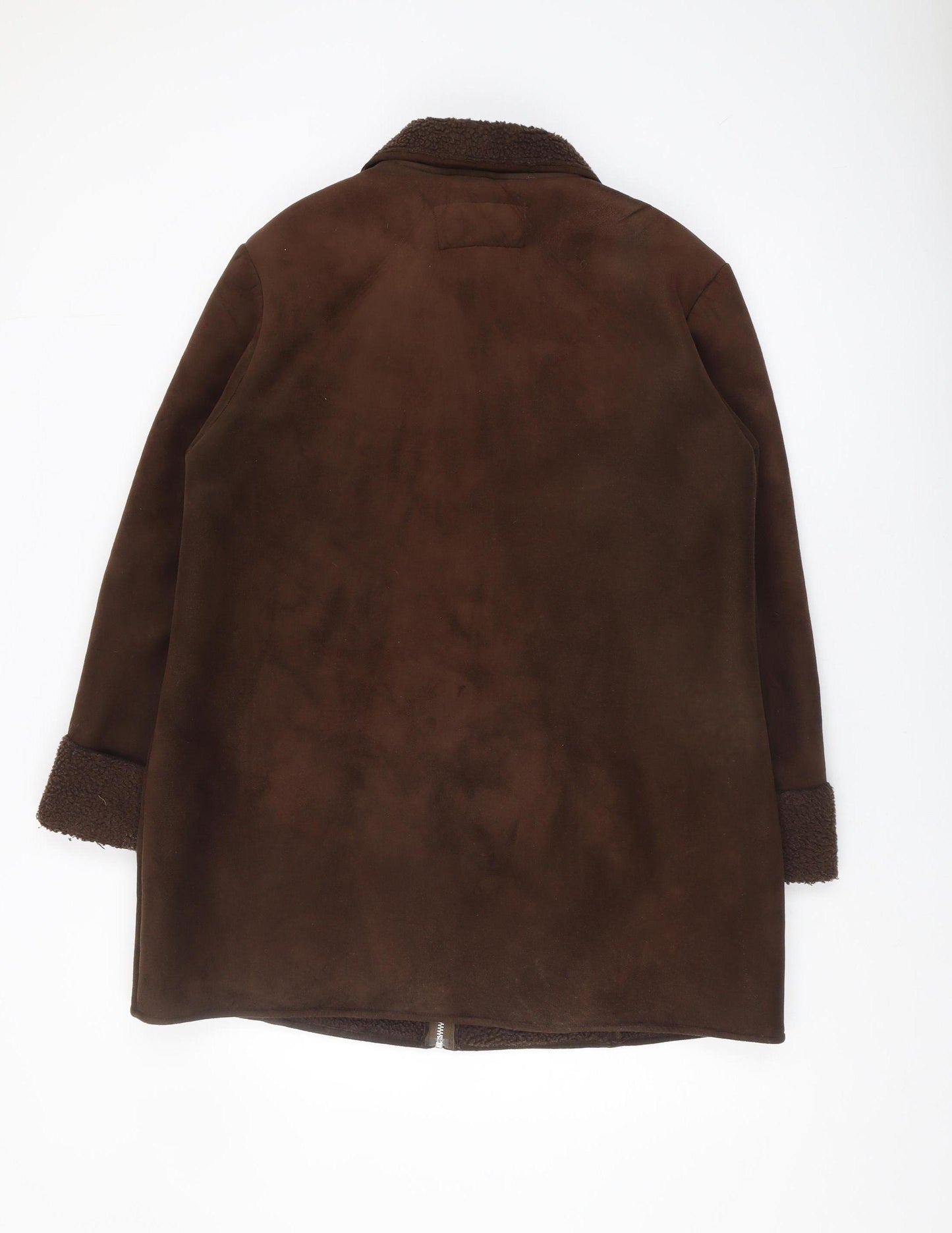 Berkertex Women's Brown Mid-Length Coat, Size 16