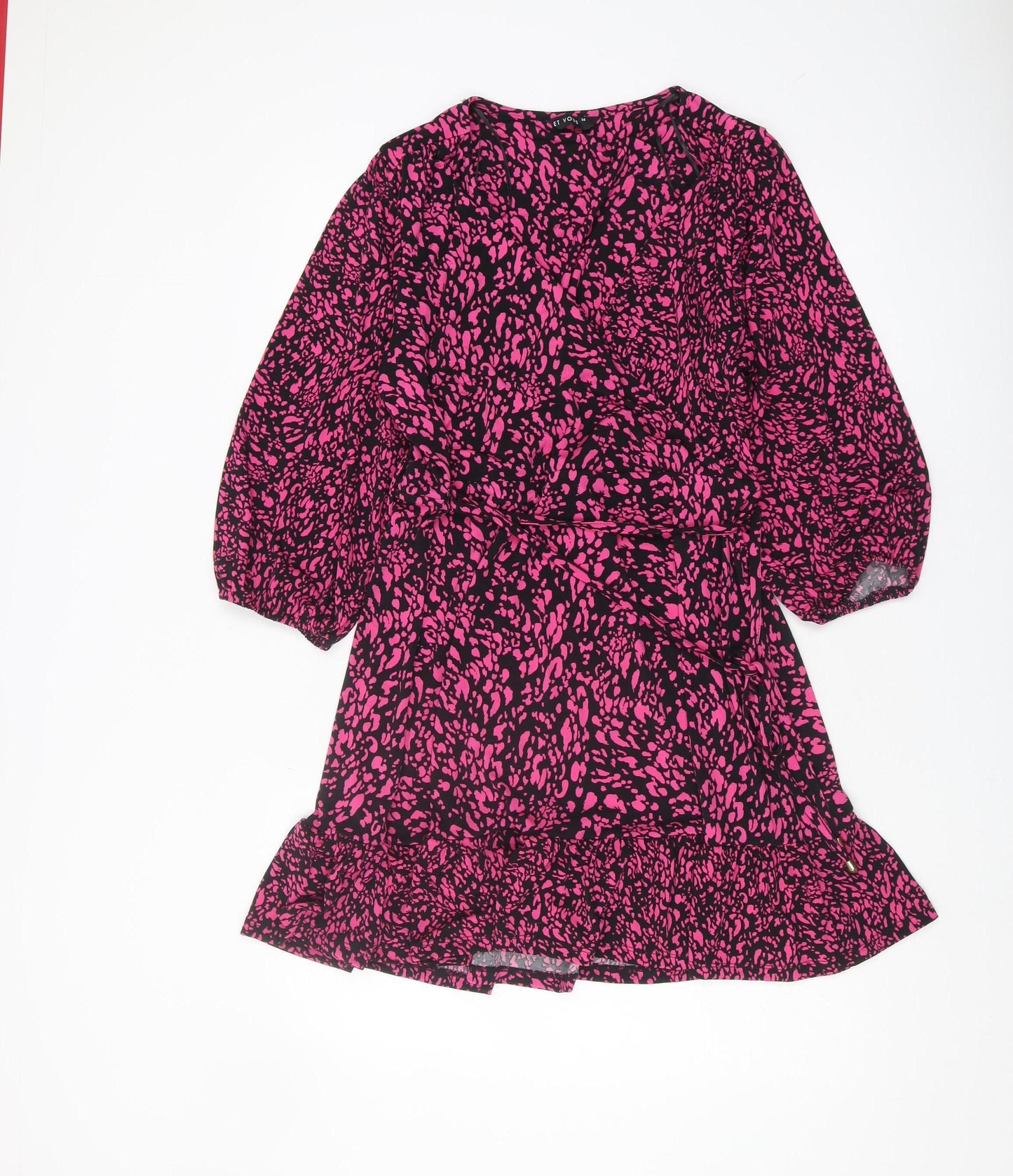 Et Vous Women's Multicoloured A-Line Dress, Size 14