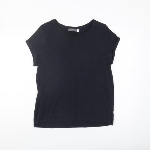 Mint Velvet Women's Black Basic T-Shirt, Size M