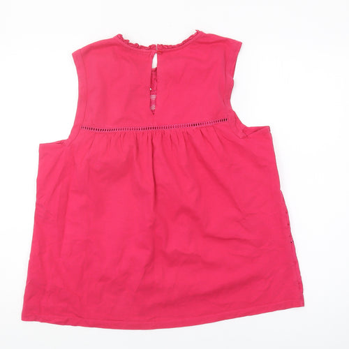 Next Women's Pink Sleeveless Blouse Size 14