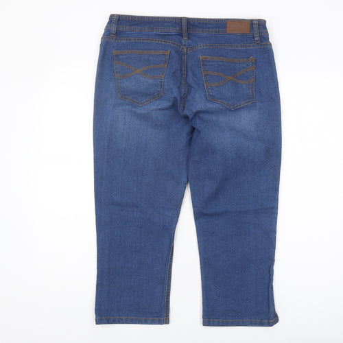 John Baner Women Blue Straight Jeans Size 12