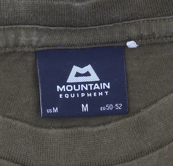 Mountain Equipment Green Men's M Logo T-Shirt