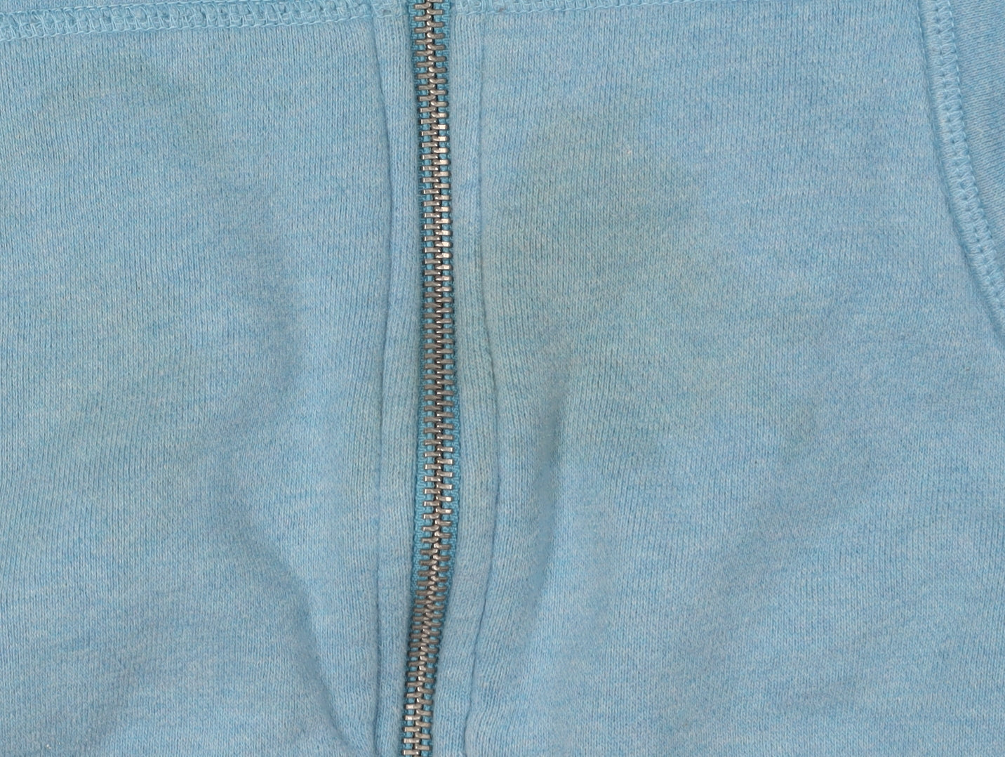 Fat Face Unisex Blue Full Zip Hoodie Size M