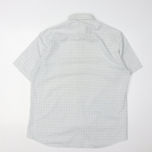St Michael Men's Multicoloured Short Sleeve Casual Shirt