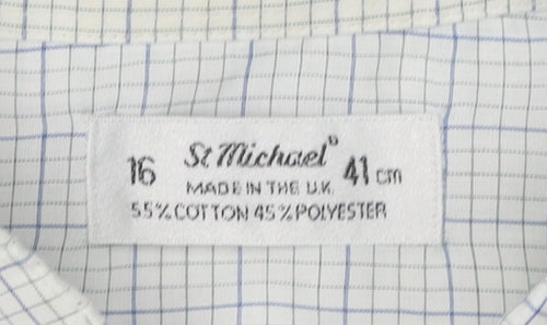 St Michael Men's Multicoloured Short Sleeve Casual Shirt