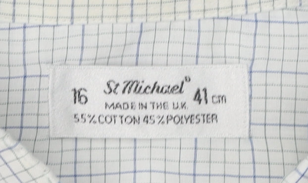St Michael Men's Multicoloured Short Sleeve Casual Shirt