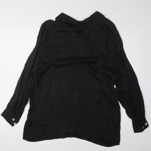 Sophie Bovert Women's Black Button-Up Shirt Size 20