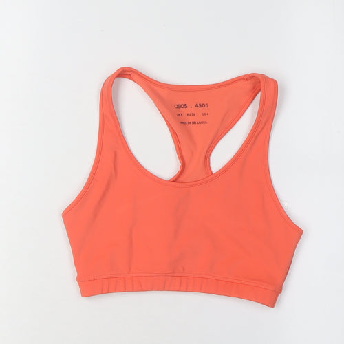 ASOS Women's Orange Sports Bra Size S