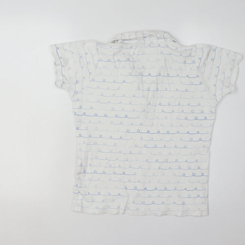 Isle Women's White Polo Shirt - Size S