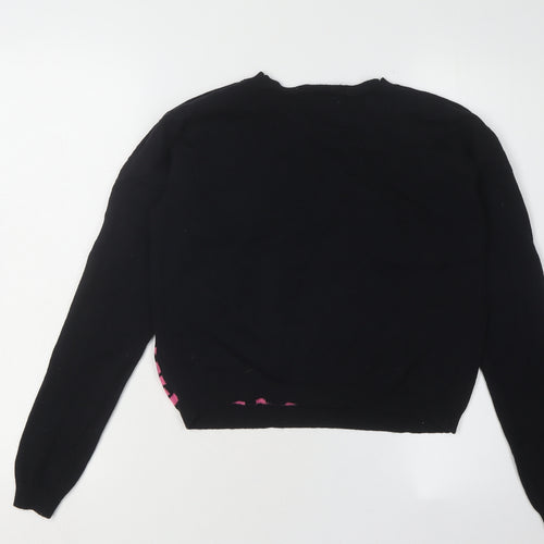 New Look Women's Black Pullover Jumper Size 12