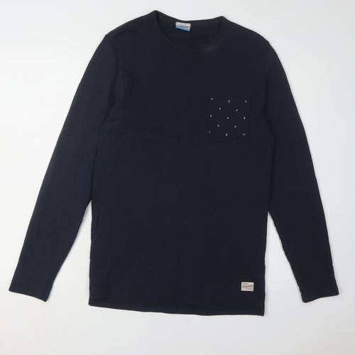 Jack & Jones Blue Unisex Small Pullover Sweatshirt