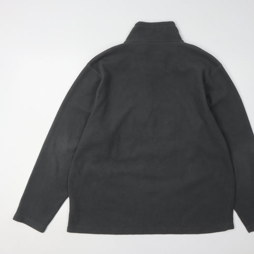 Regatta Men's Black XL 1/4 Zip Fleece Sweatshirt