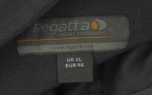 Regatta Men's Black XL 1/4 Zip Fleece Sweatshirt