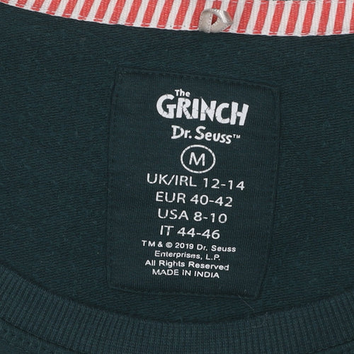 Dr. Seuss Green Grinch Pullover Sweatshirt - Medium
