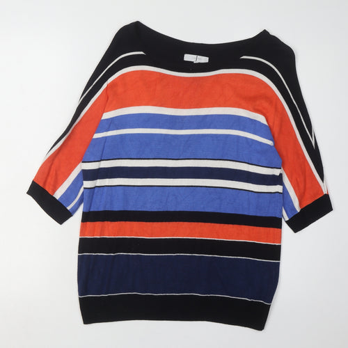 Jasper Conran Women's Multicoloured Striped Cardigan