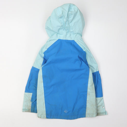 Regatta Boys Blue Waterproof Rain Coat 6