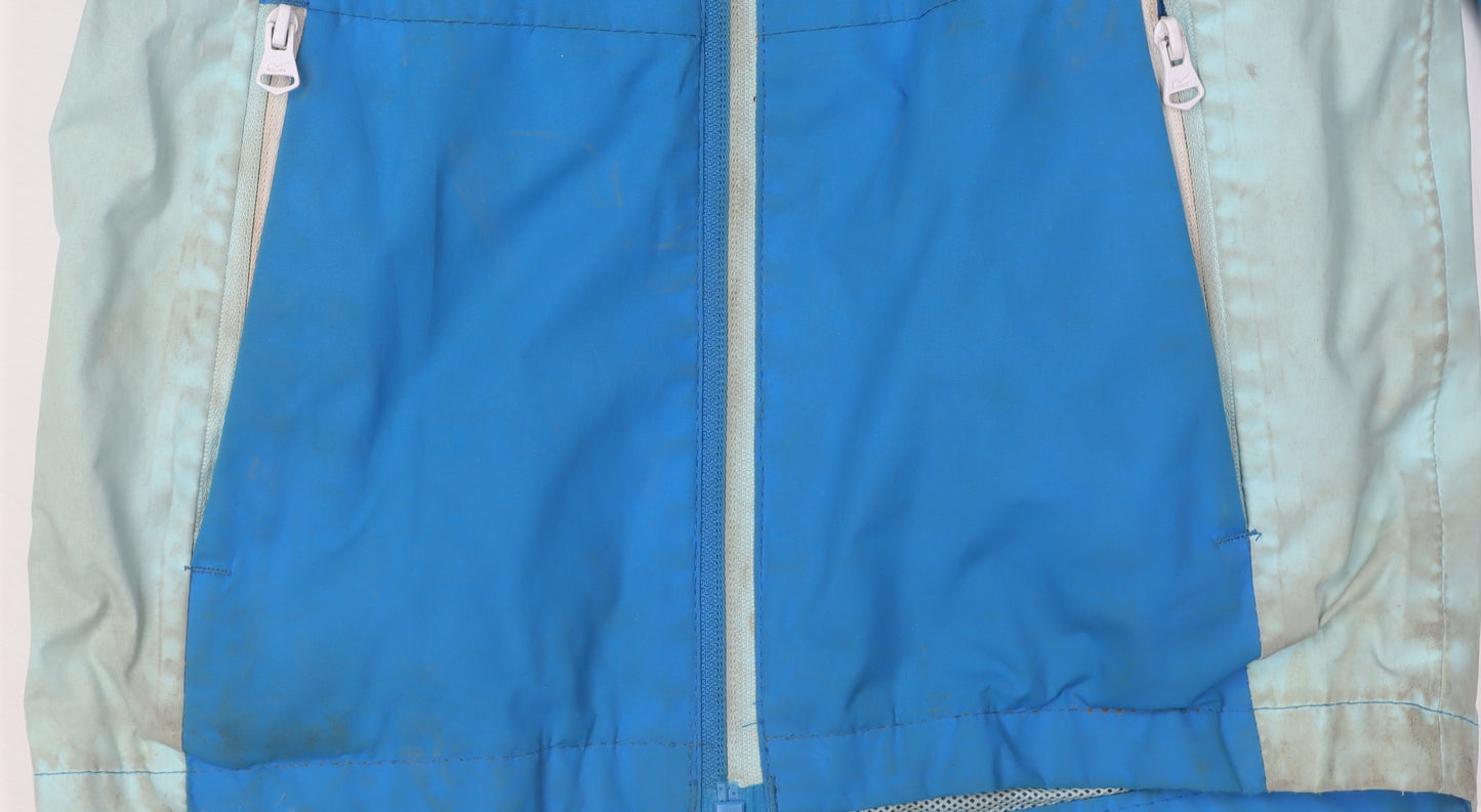 Regatta Boys Blue Waterproof Rain Coat 6