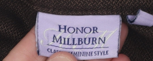 Honor Millburn Women's Brown Dress Pants Size 12