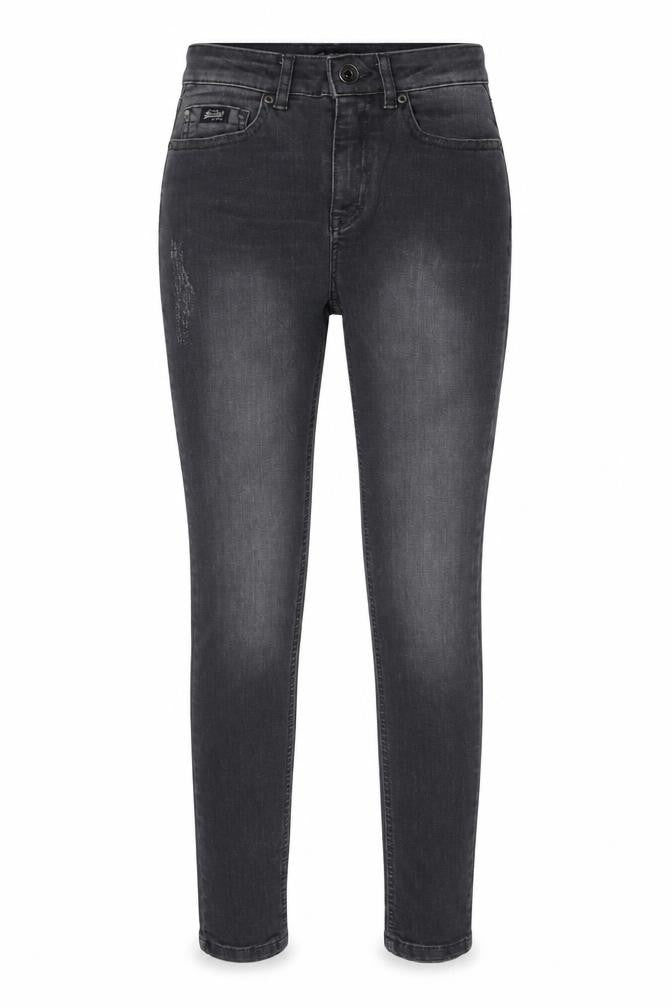 Front view of Superdry Women's Black Skinny Jeans, size 26