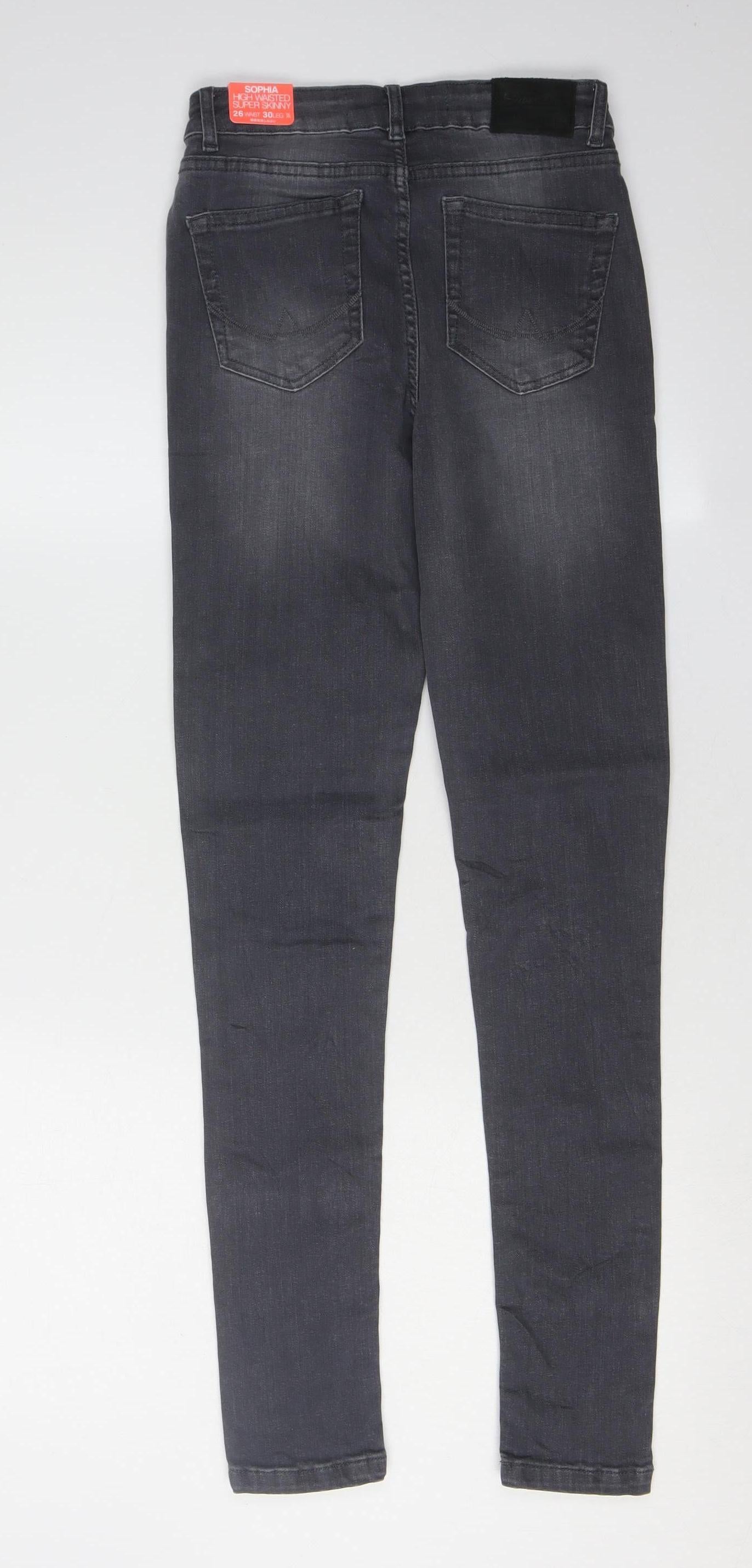 Superdry Women's Black Skinny Jeans Size 26