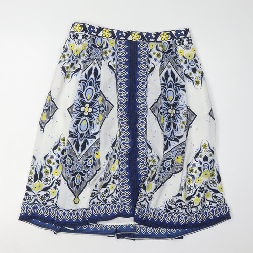 Banana Republic Women's A-Line Multicoloured Skirt Size 4