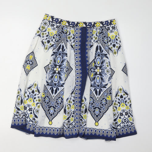Banana Republic Women's A-Line Multicoloured Skirt Size 4