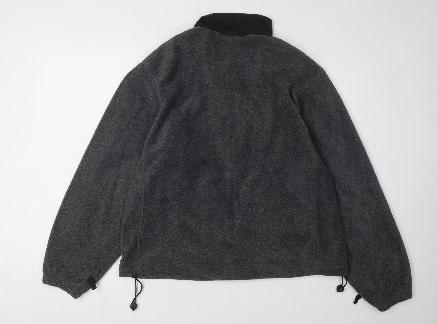 ICEPEAK Unisex Grey Fleece Jacket L Casual Outdoor