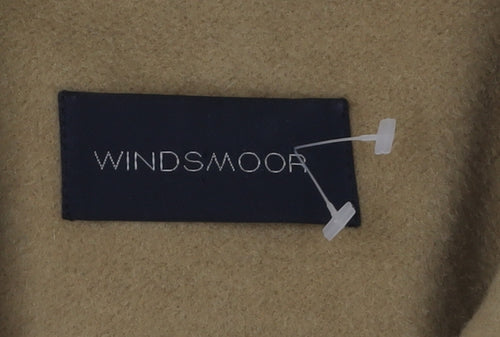 Windsmoor Women's Beige Coat Size 12 Lined Wool Blend