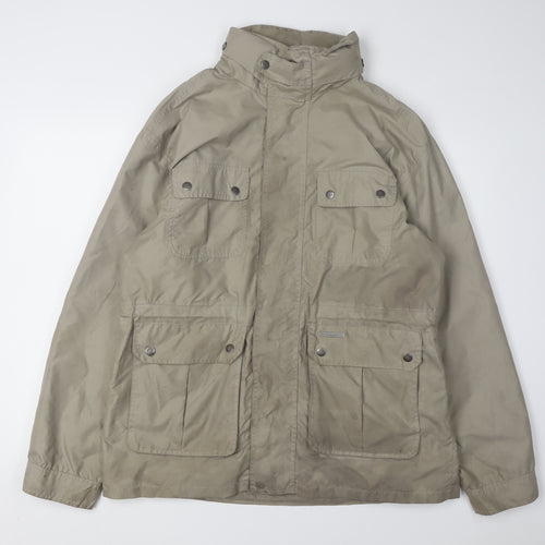 Champion Men's Beige Military Jacket Size L