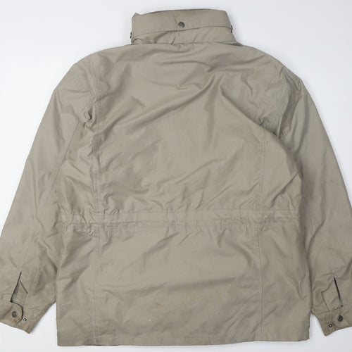 Champion Men's Beige Military Jacket Size L