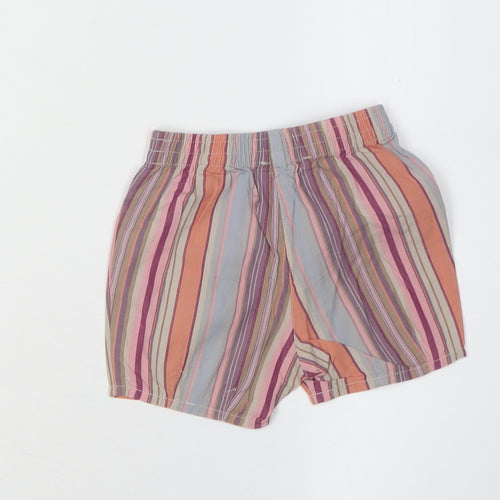 Kenzo Kids Multicoloured Striped Cotton Shorts 18M Unisex