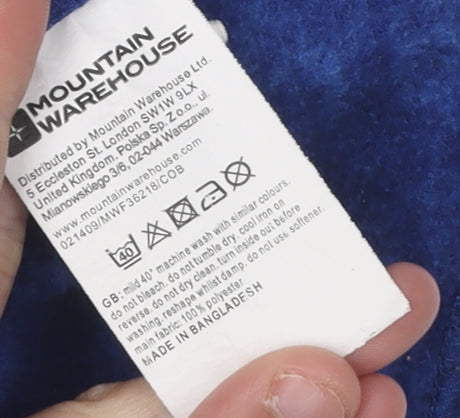 Mountain Warehouse Men's Blue Pullover Size L