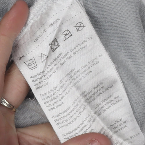 Regatta Women's Grey Fleece Sweatshirt, Size 10, Excellent