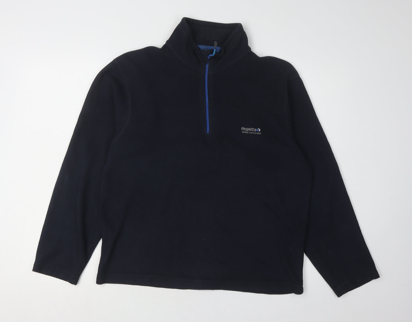 Regatta Men's Black Fleece Pullover, Size S, Winter