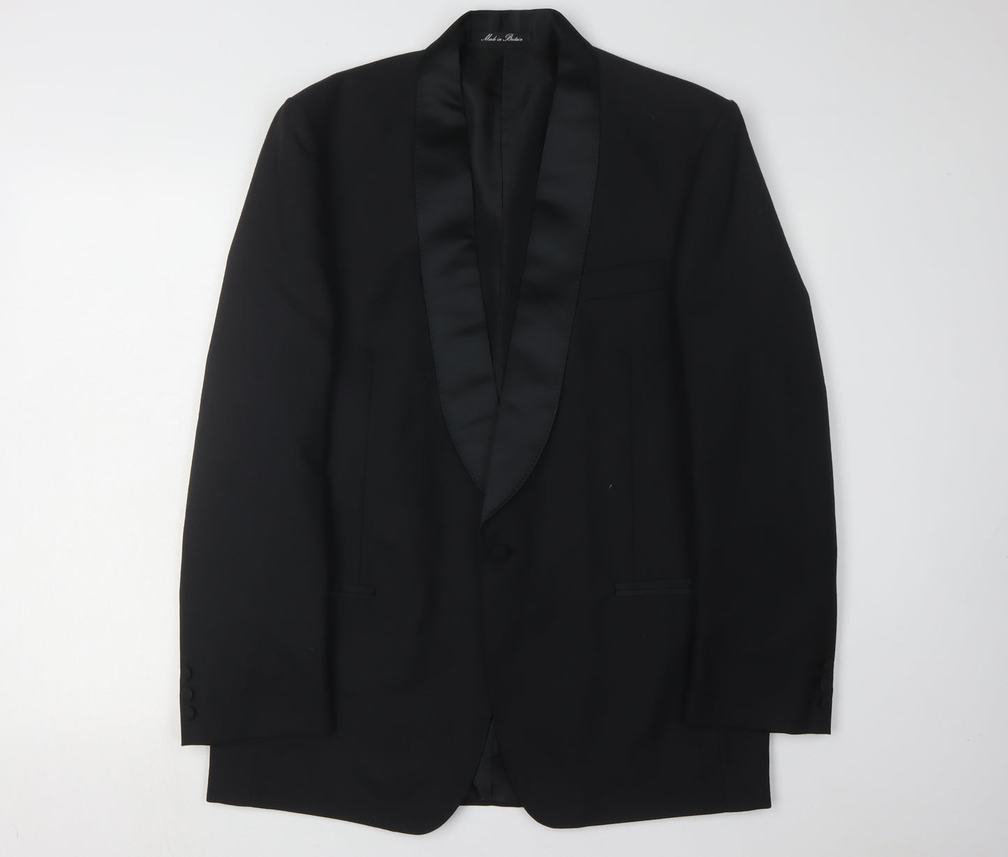 Dunn & Co Men's Black Tuxedo Jacket, Size 41R, Formal Wear