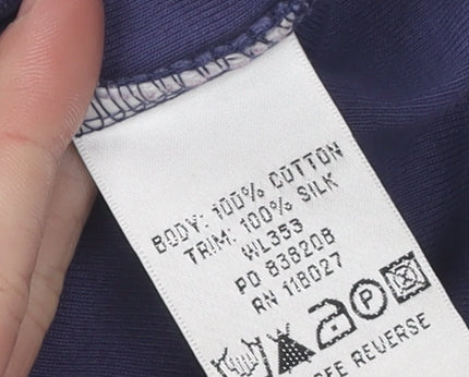 Boden Women's Purple T-Shirt Size 10 Regular Fit