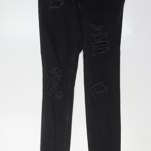 Jack & Jones Men's Black Skinny Jeans Size 30