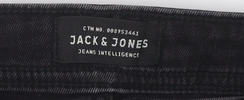 Jack & Jones Men's Black Skinny Jeans Size 30