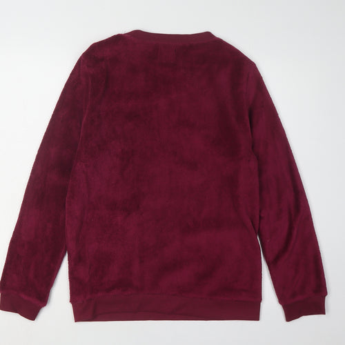 Harry Potter Women's Red Pyjama Top XS Fleece