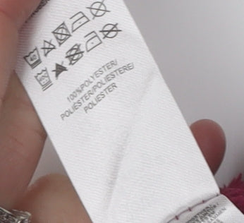 Harry Potter Women's Red Pyjama Top XS Fleece