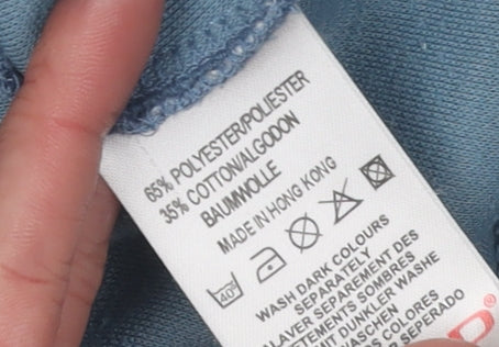 Head Women's Blue Full Zip Hoodie Size 14