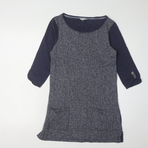 White Stuff Women's Blue Size 10 3/4 Sleeve Dress